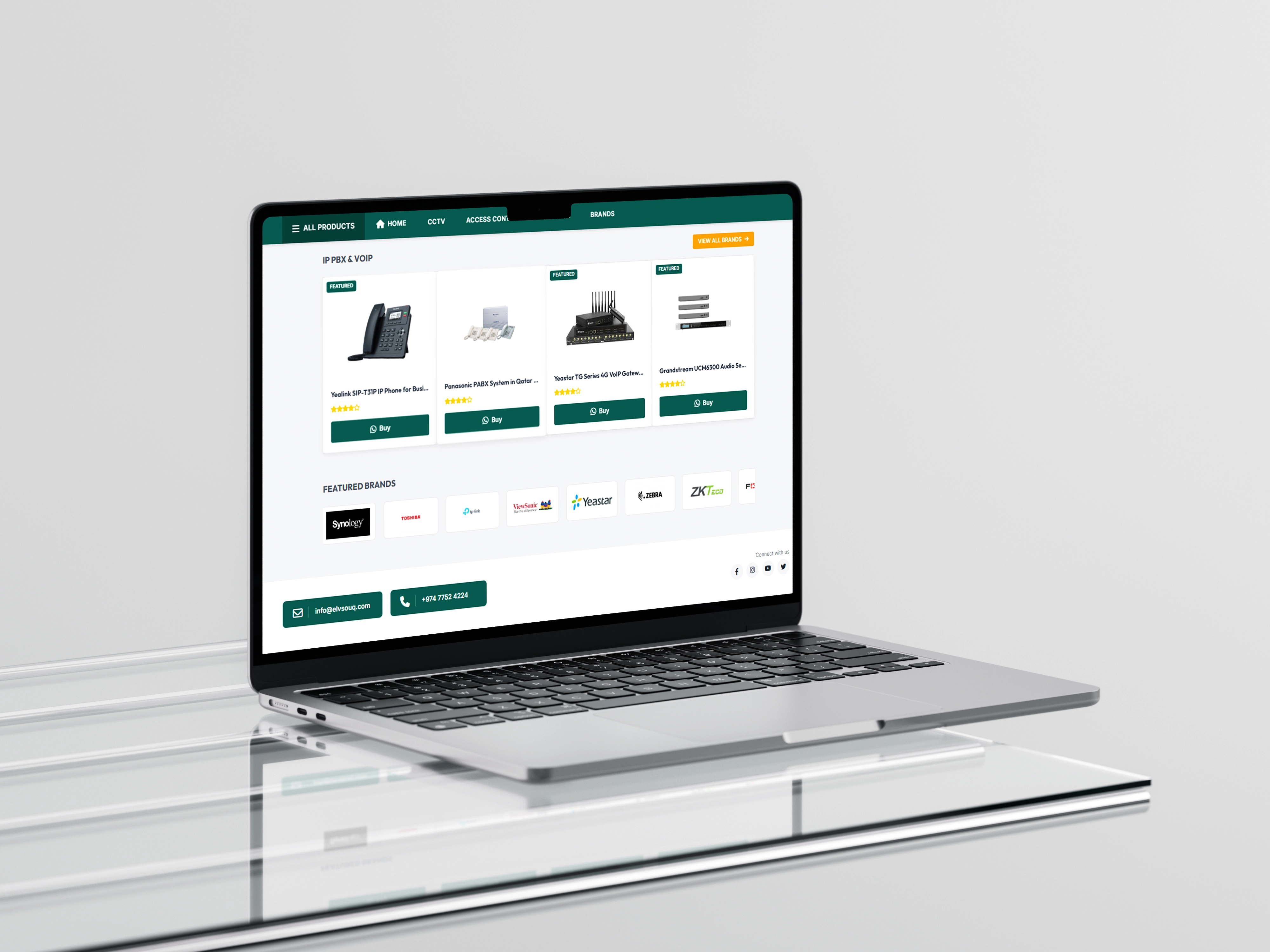 Brand identity design for business in Doha Qatar